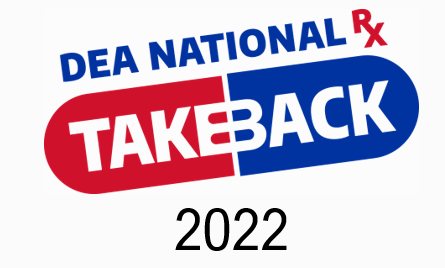 Drug Enforcement Administration Operation Engage National Drug TakeBack Day 2022 logo